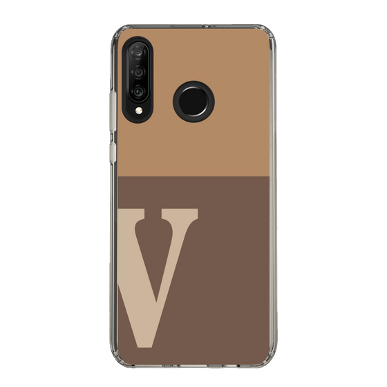 Slim Protection Case［ Original - initial two tone - V brown ］