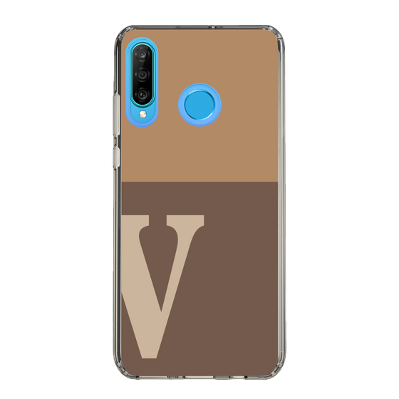 Slim Protection Case［ Original - initial two tone - V brown ］