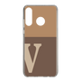 Slim Protection Case［ Original - initial two tone - V brown ］