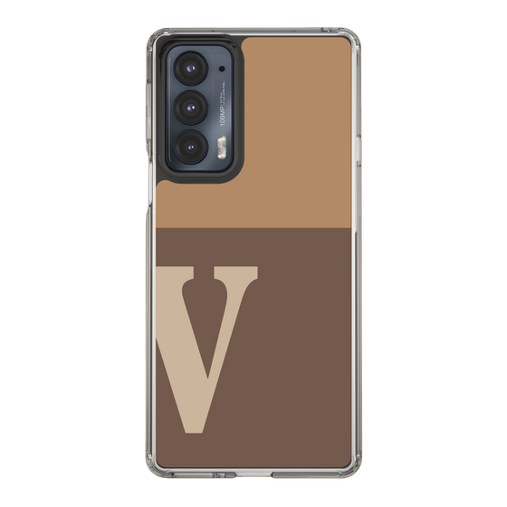 Slim Protection Case［ Original - initial two tone - V brown ］