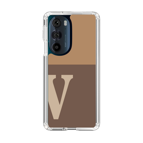 Slim Protection Case［ Original - initial two tone - V brown ］