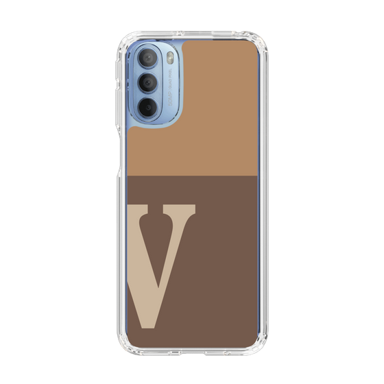 Slim Protection Case［ Original - initial two tone - V brown ］