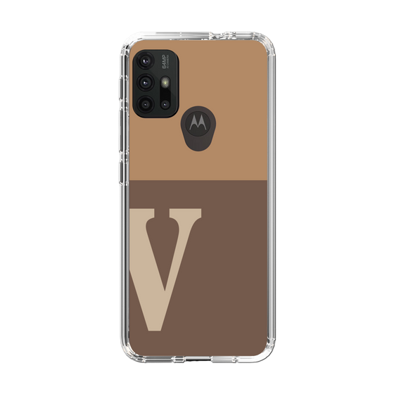 Slim Protection Case［ Original - initial two tone - V brown ］