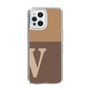 Slim Protection Case［ Original - initial two tone - V brown ］