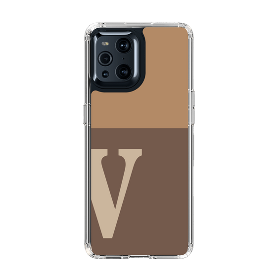 Slim Protection Case［ Original - initial two tone - V brown ］