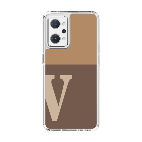 Slim Protection Case［ Original - initial two tone - V brown ］