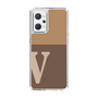 Slim Protection Case［ Original - initial two tone - V brown ］