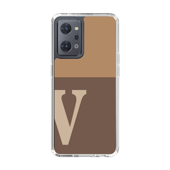Slim Protection Case［ Original - initial two tone - V brown ］