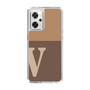 Slim Protection Case［ オリジナル - initial two tone - V brown ］