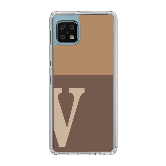 Slim Protection Case［ Original - initial two tone - V brown ］