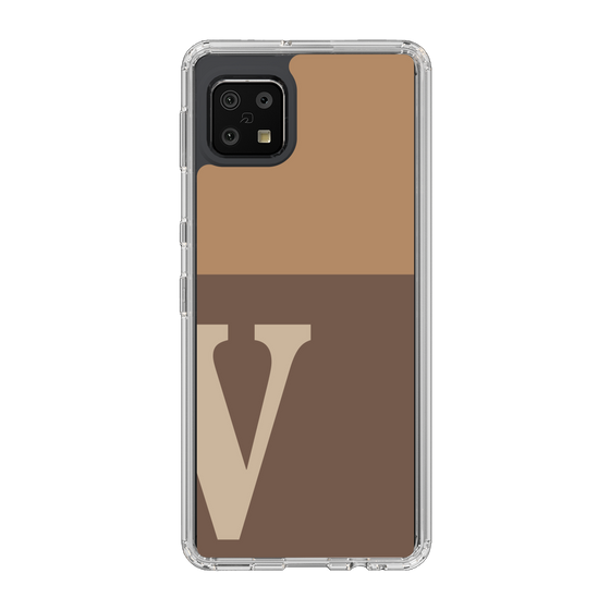 Slim Protection Case［ Original - initial two tone - V brown ］