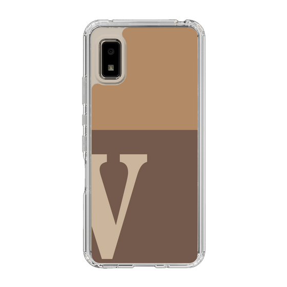 Slim Protection Case［ Original - initial two tone - V brown ］