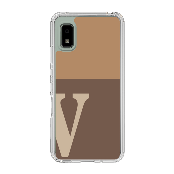 Slim Protection Case［ Original - initial two tone - V brown ］