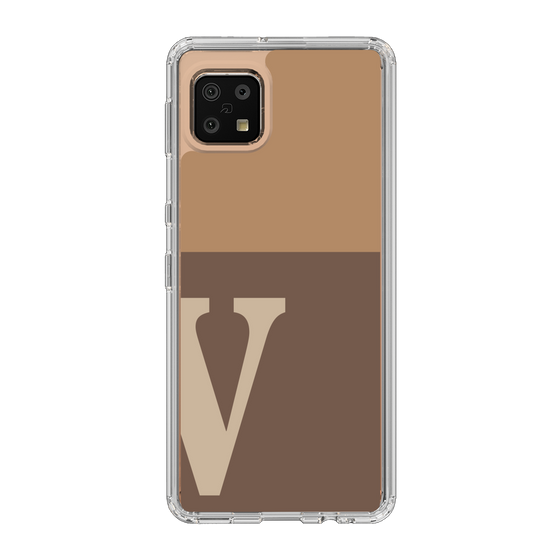 Slim Protection Case［ Original - initial two tone - V brown ］