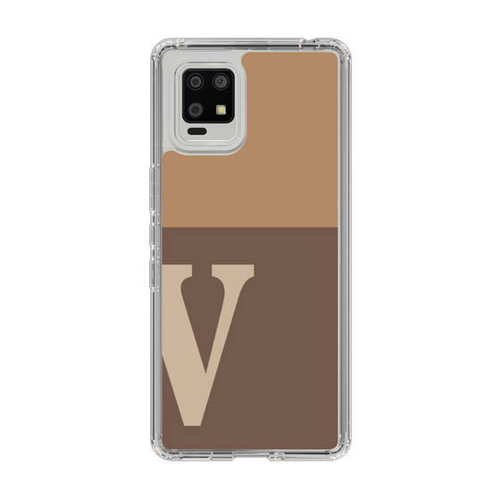 Slim Protection Case［ Original - initial two tone - V brown ］