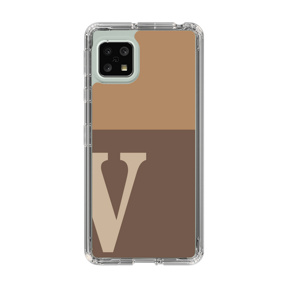 Slim Protection Case［ Original - initial two tone - V brown ］