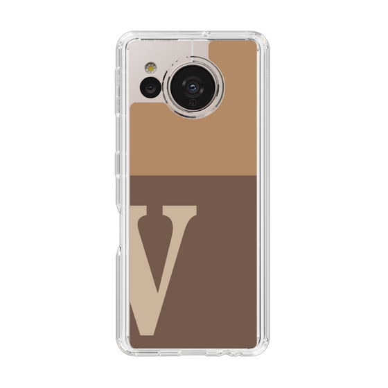 Slim Protection Case［ Original - initial two tone - V brown ］