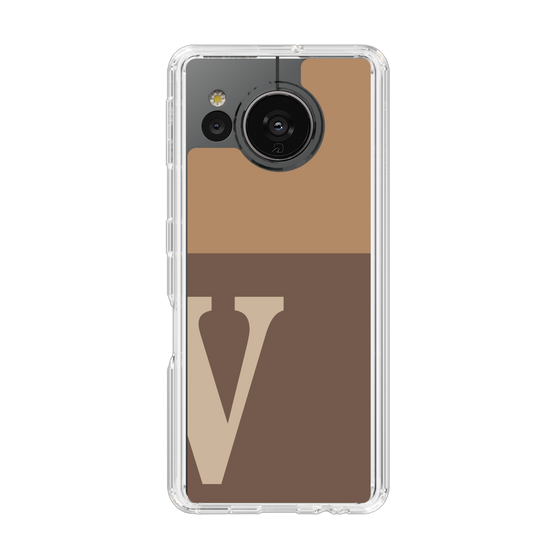 Slim Protection Case［ Original - initial two tone - V brown ］