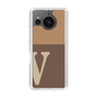 Slim Protection Case［ Original - initial two tone - V brown ］