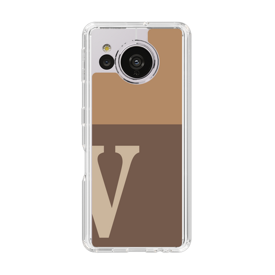 Slim Protection Case［ Original - initial two tone - V brown ］