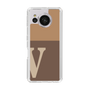 Slim Protection Case［ Original - initial two tone - V brown ］