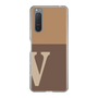 Slim Protection Case［ Original - initial two tone - V brown ］