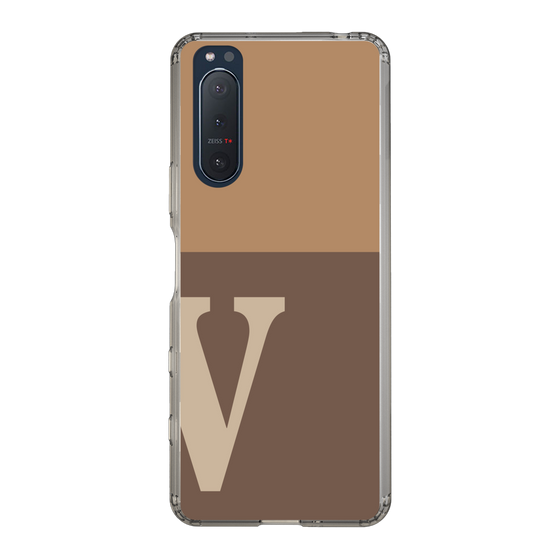 Slim Protection Case［ Original - initial two tone - V brown ］