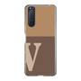 Slim Protection Case［ Original - initial two tone - V brown ］