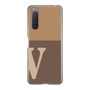 Slim Protection Case［ Original - initial two tone - V brown ］