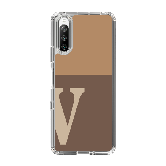 Slim Protection Case［ Original - initial two tone - V brown ］