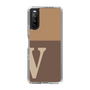 Slim Protection Case［ Original - initial two tone - V brown ］