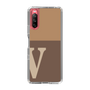 Slim Protection Case［ Original - initial two tone - V brown ］