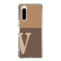 Slim Protection Case［ Original - initial two tone - V brown ］