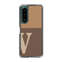 Slim Protection Case［ Original - initial two tone - V brown ］