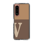 Slim Protection Case［ Original - initial two tone - V brown ］