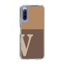 Slim Protection Case［ Original - initial two tone - V brown ］