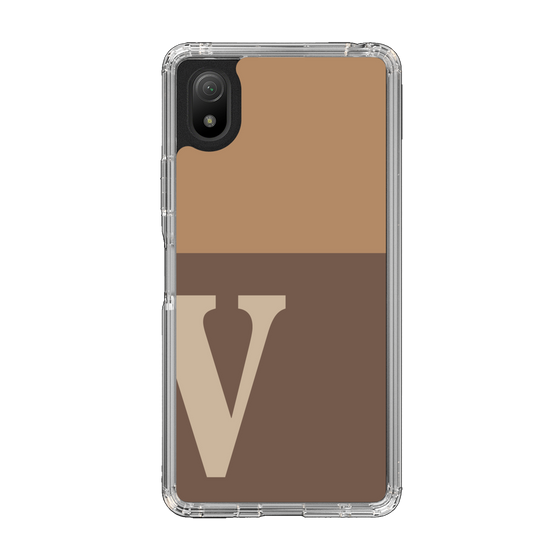 Slim Protection Case［ Original - initial two tone - V brown ］