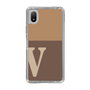 Slim Protection Case［ Original - initial two tone - V brown ］