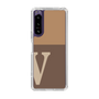 Slim Protection Case［ Original - initial two tone - V brown ］