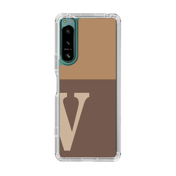 Slim Protection Case［ Original - initial two tone - V brown ］