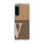 Slim Protection Case［ Original - initial two tone - V brown ］
