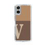 Slim Protection Case［ Original - initial two tone - V brown ］