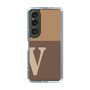 Slim Protection Case［ Original - initial two tone - V brown ］