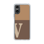 Slim Protection Case［ Original - initial two tone - V brown ］