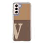 Slim Protection Case［ Original - initial two tone - V brown ］