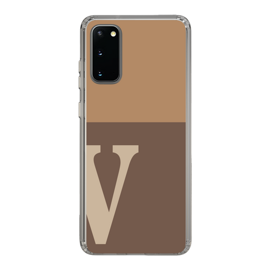 Slim Protection Case［ Original - initial two tone - V brown ］