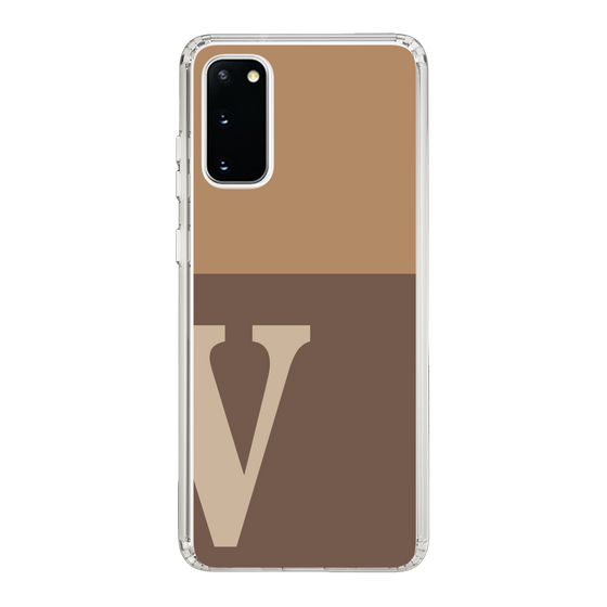 Slim Protection Case［ Original - initial two tone - V brown ］