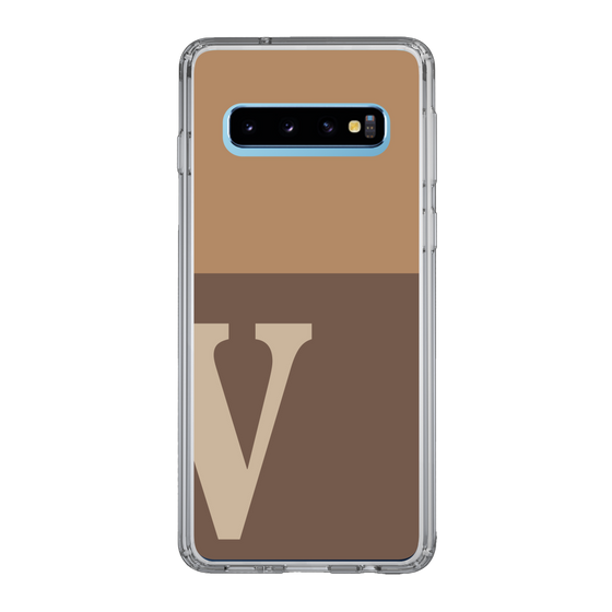 Slim Protection Case［ Original - initial two tone - V brown ］