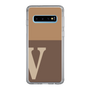 Slim Protection Case［ Original - initial two tone - V brown ］