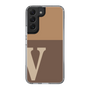 Slim Protection Case［ Original - initial two tone - V brown ］